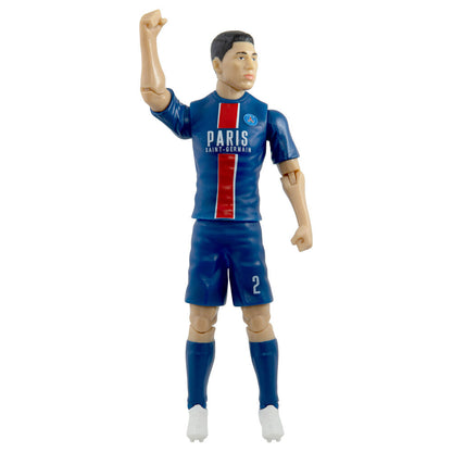 Figura articulada de Hakimi con la equipación azul del PSG - 3