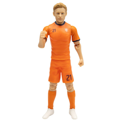 Figura articulada F. De Jong con uniforme naranja y dorsal 21 - 4