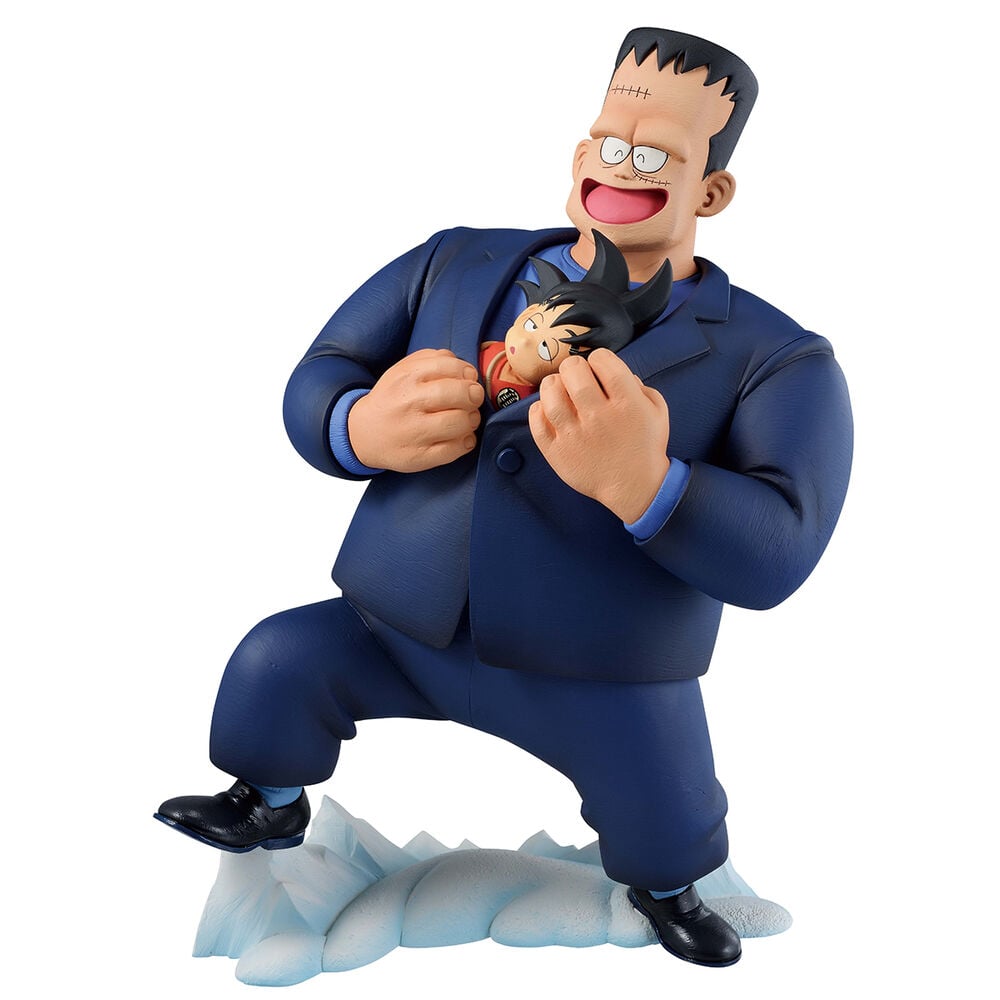 Figura Ichibansho de Android 8 sosteniendo a Son Goku