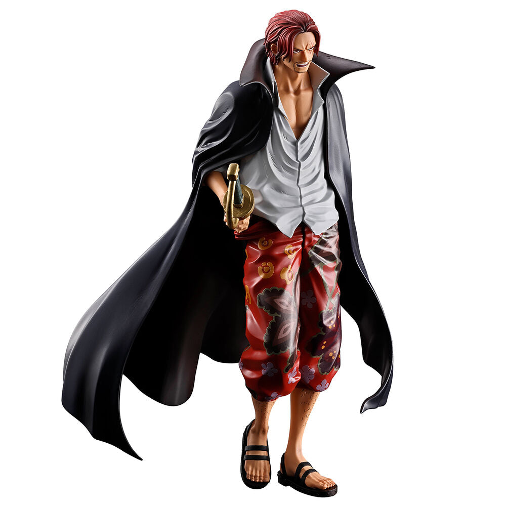 Figura Ichibansho de Shanks de One Piece con capa negra y espada - 2