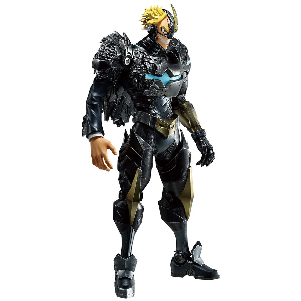 Figura de All Might con armadura negra, dorada y azul - 2