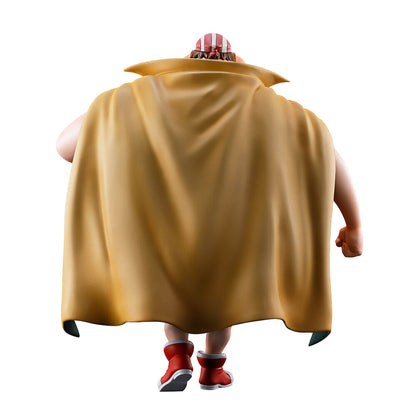 Figura Ichibansho de Lucky Roux de One Piece con capa y atuendo a rayas - 3