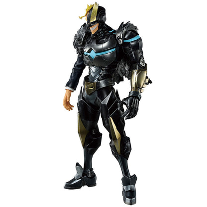 Figura de All Might con armadura negra, dorada y azul - 3