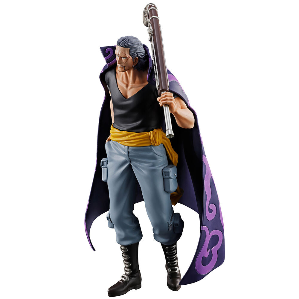 Figura Ichibansho de Benn Beckman de One Piece con capa morada y arma - 4