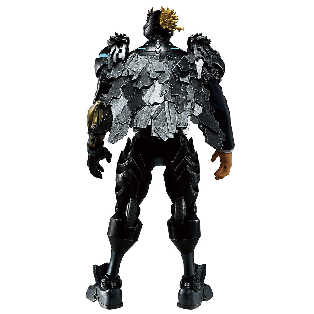 Figura de All Might con armadura negra, dorada y azul - 4