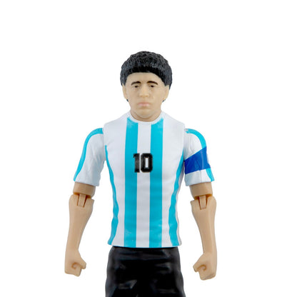 Figura articulada de Maradona con uniforme de Argentina y número 10 - 3