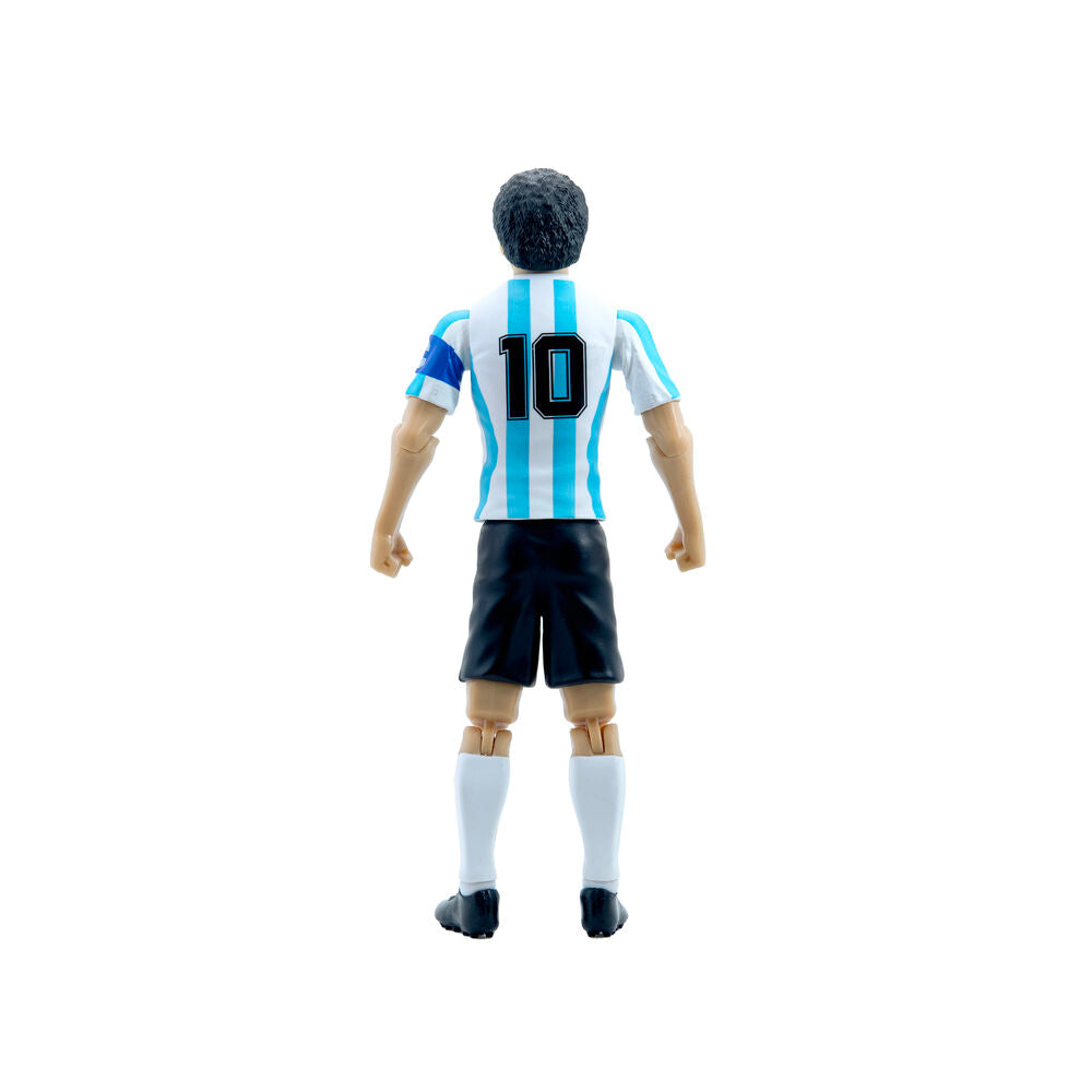 Figura articulada de Maradona con uniforme de Argentina y número 10 - 4