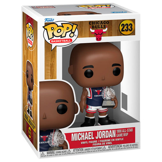 Figura Funko POP! de Michael Jordan con uniforme de los Chicago Bulls y trofeo MVP - 2