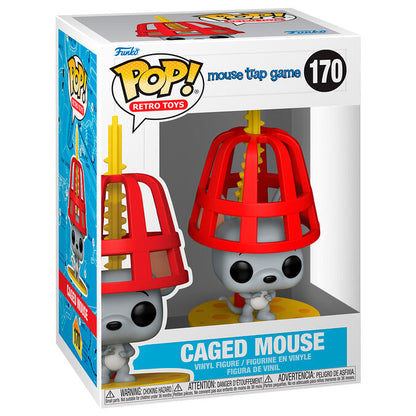 Figura Funko POP! Caged Mouse bajo una jaula roja - 2