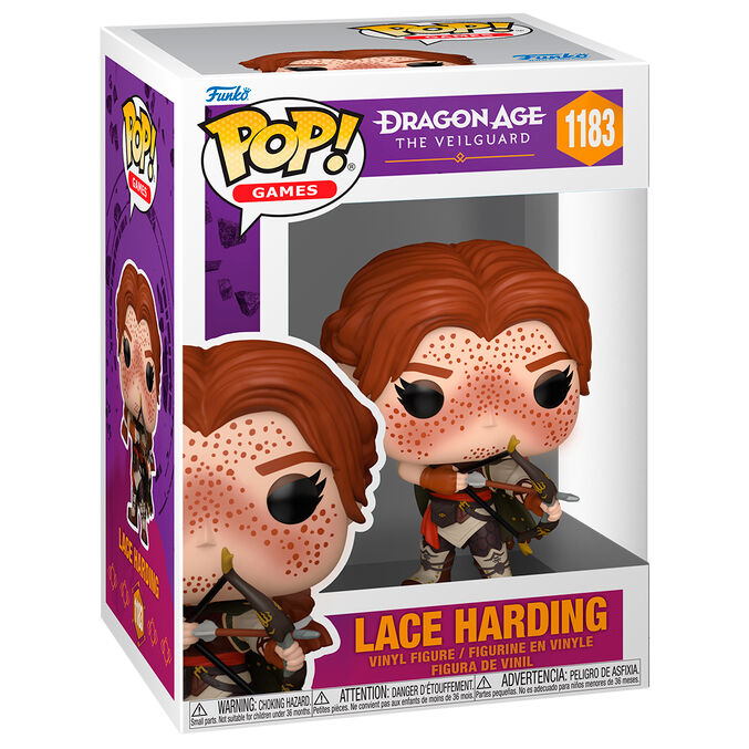 Figura Funko POP de Lace Harding con arco y cabello rojizo - 2