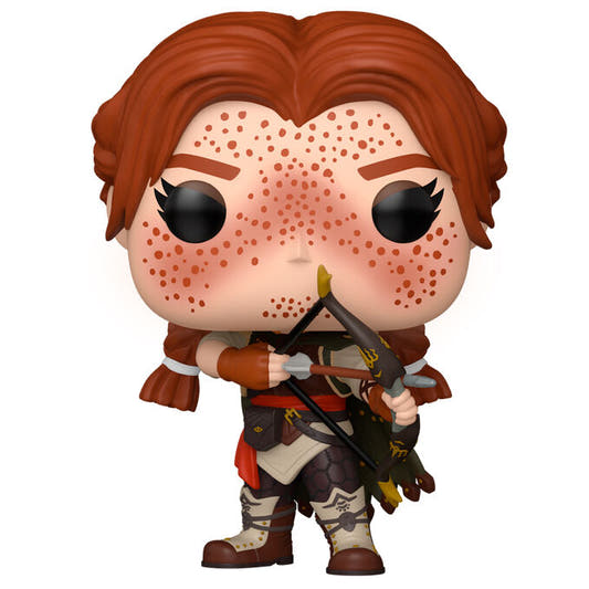 Figura Funko POP de Lace Harding con arco y cabello rojizo