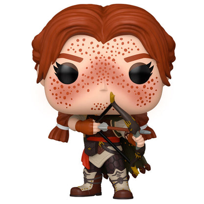 Figura Funko POP de Lace Harding con arco y cabello rojizo