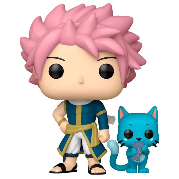 Figura Funko POP! de Natsu con Happy de Fairy Tail