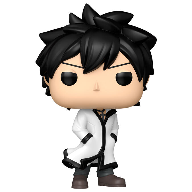 Figura Funko POP! de Gray de Fairy Tail 100 Years Quest en caja, versión estándar y Chase - 3