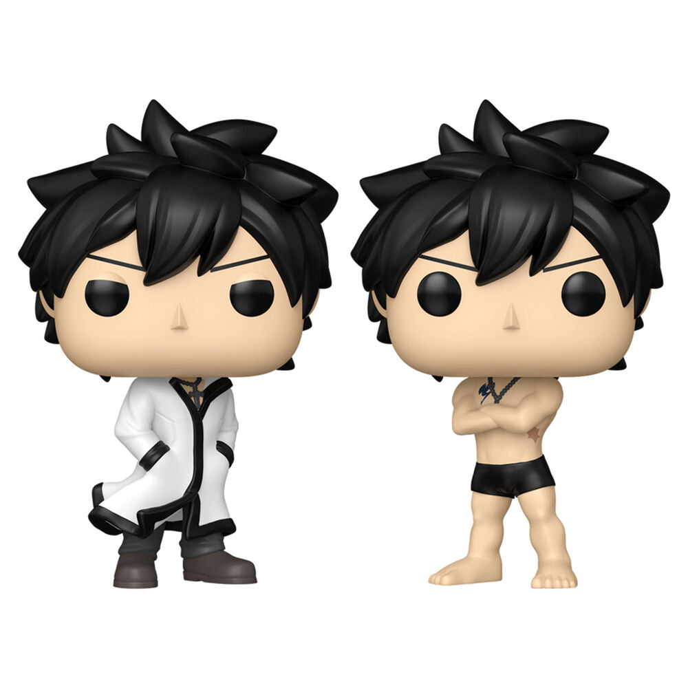 Figura Funko POP! de Gray de Fairy Tail 100 Years Quest en caja, versión estándar y Chase - 2