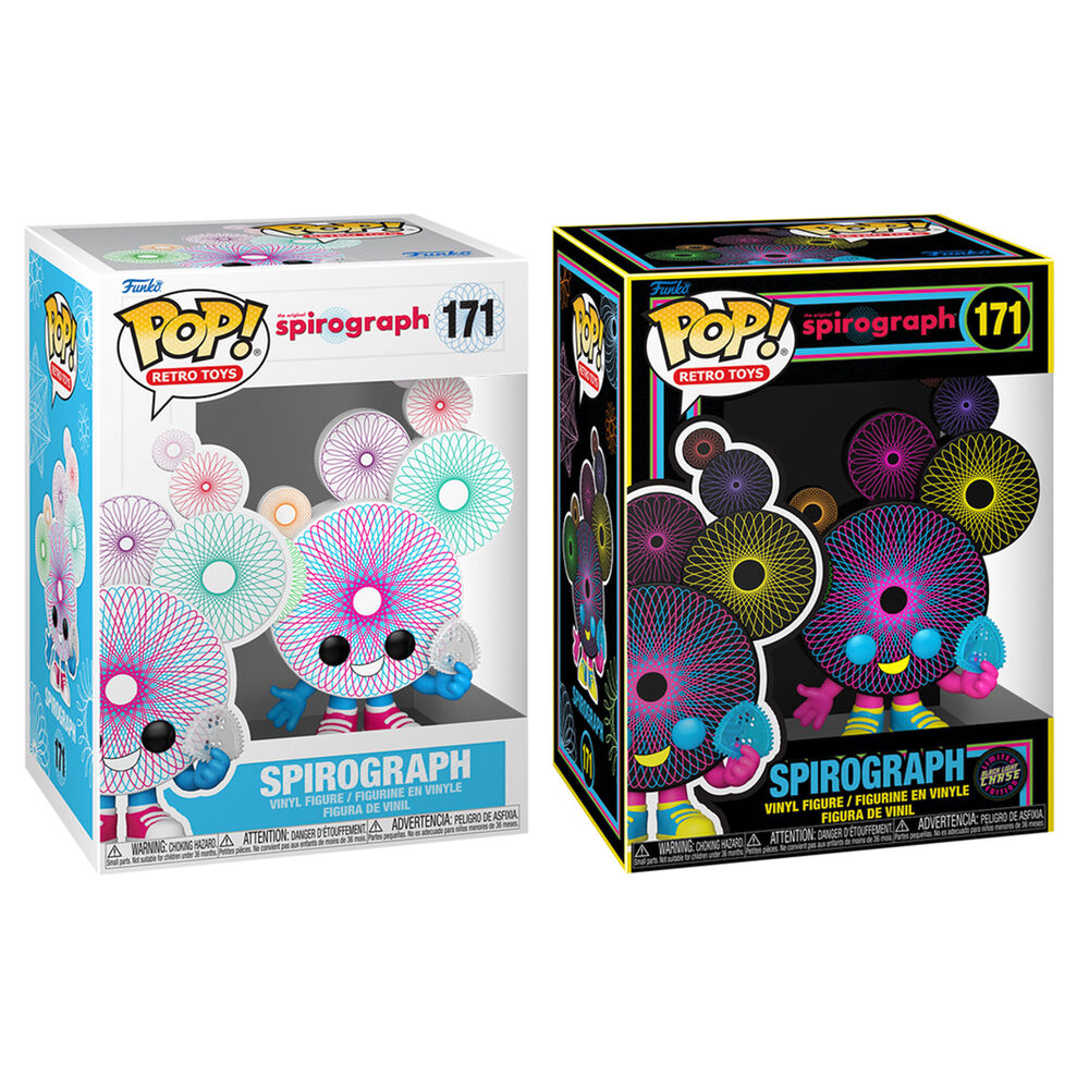 Figura Funko POP! Spirograph 171 estándar y Chase en caja