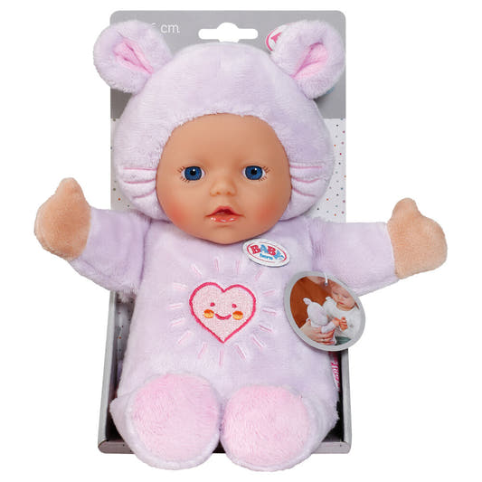 Muñeco Ratoncito Divertido BABY born lila de 26 cm