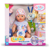Muñeco Lukas Baby Born Baño Divertido de 36 cm con accesorios