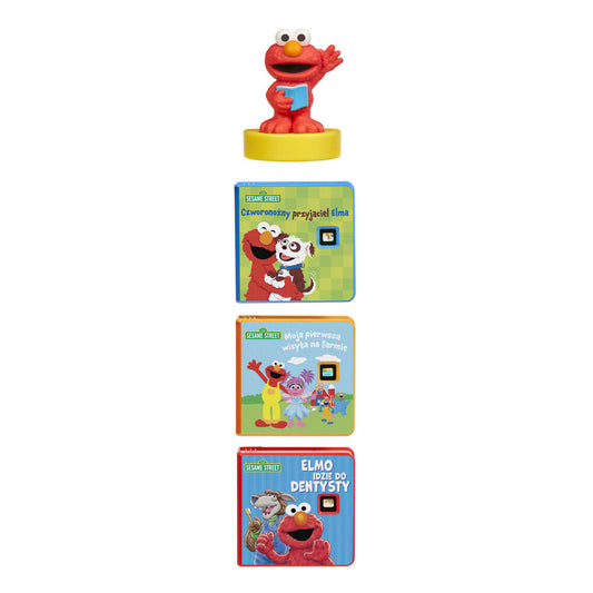 Story Dream Machine de Elmo con tres cartuchos de cuentos