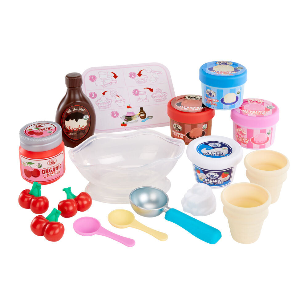Set Creative Chefs Ice Cream Kit de Little Tikes con accesorios de heladería - 2