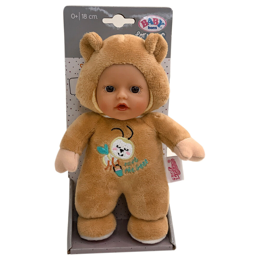 Muñecos Cutie Baby Born de 18 cm con diseño de osito y conejito - 2