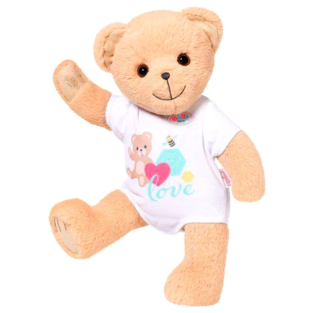 Osito de peluche BABY born de 36 cm con conjunto blanco - 2
