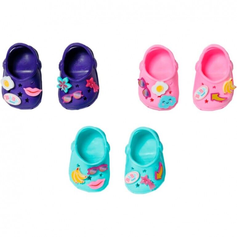 Zapatitos BABY born con pins decorativos en colores surtidos - 2