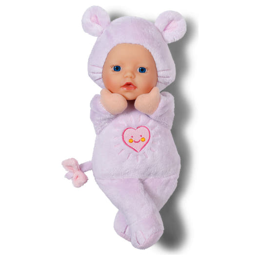 Muñeco Ratoncito Divertido BABY born lila de 26 cm - 3