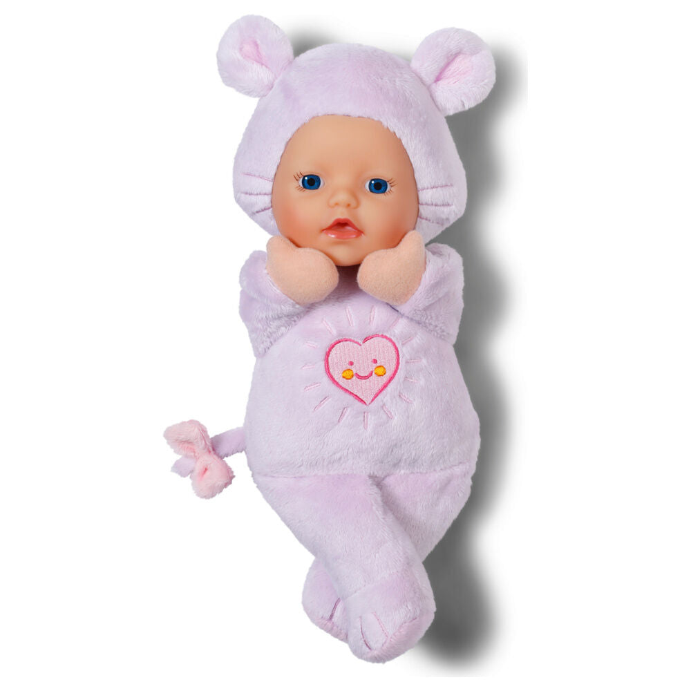 Muñeco Ratoncito Divertido BABY born lila de 26 cm - 3