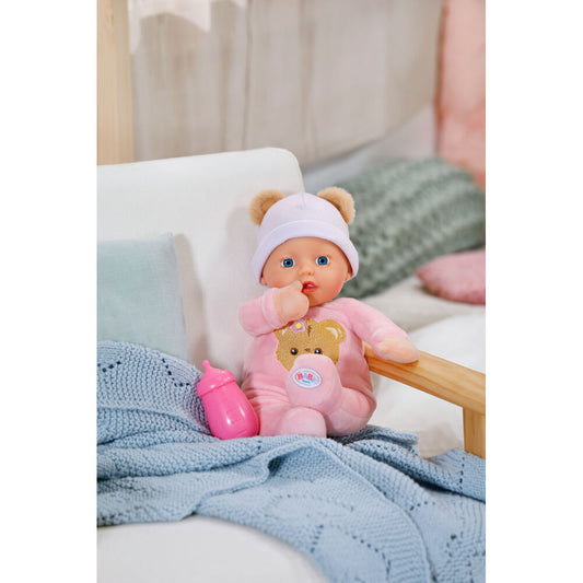 Muñeca interactiva BABY born rosa de 30 cm con biberón - 3