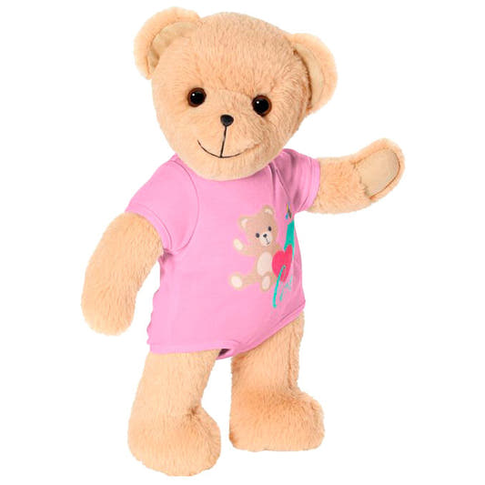 Osito Rosa Baby Born de 36 cm con camiseta rosa - 3