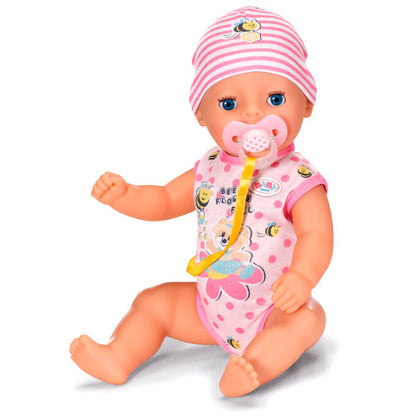 Muñeca Lena Baby Born de 36 cm con gorro y conjunto rosa - 3
