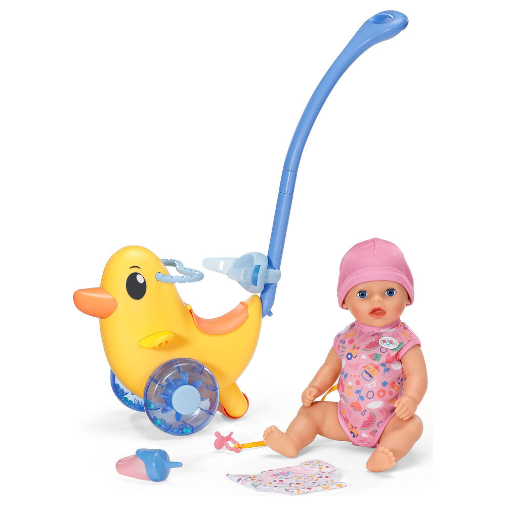 Muñeca Lena Baby Born de 36 cm con patito Berta y accesorios - 3