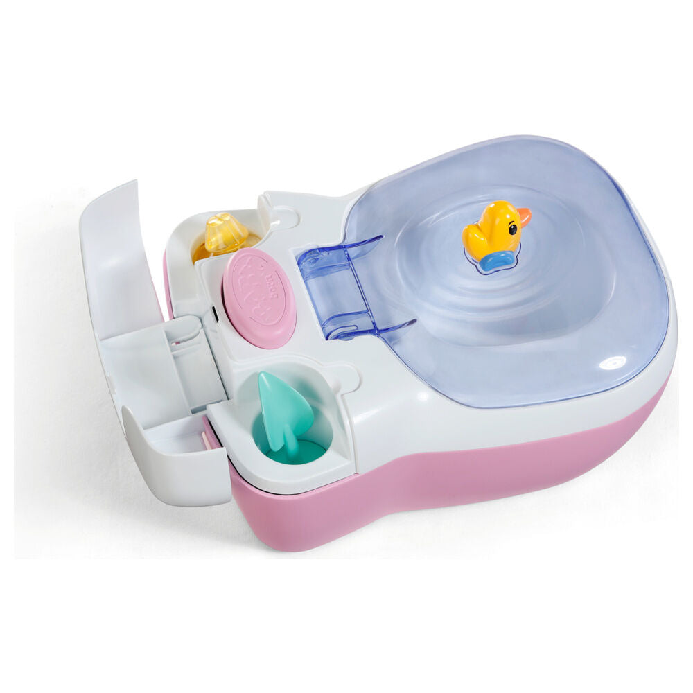 Orinal Baby Born rosa y blanco con sonido, pegatinas y accesorios - 3