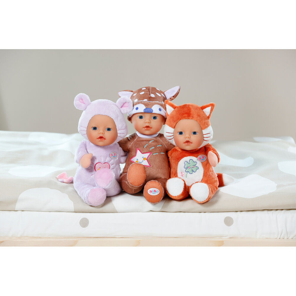 Muñeco Ratoncito Divertido BABY born lila de 26 cm - 4