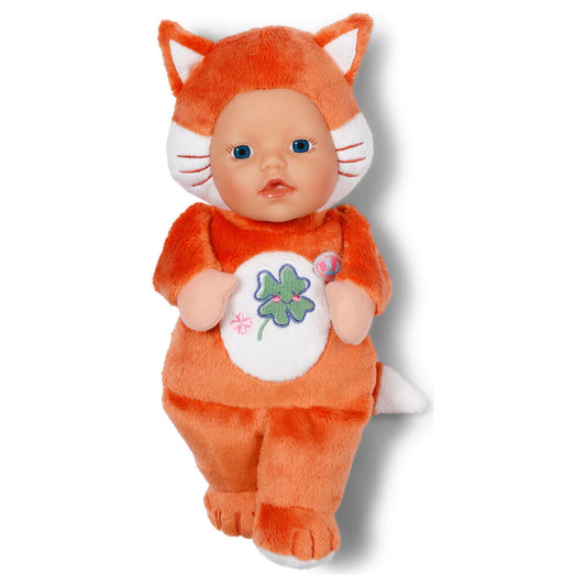 Muñeco Zorro Divertido Baby Born naranja de 26 cm - 4