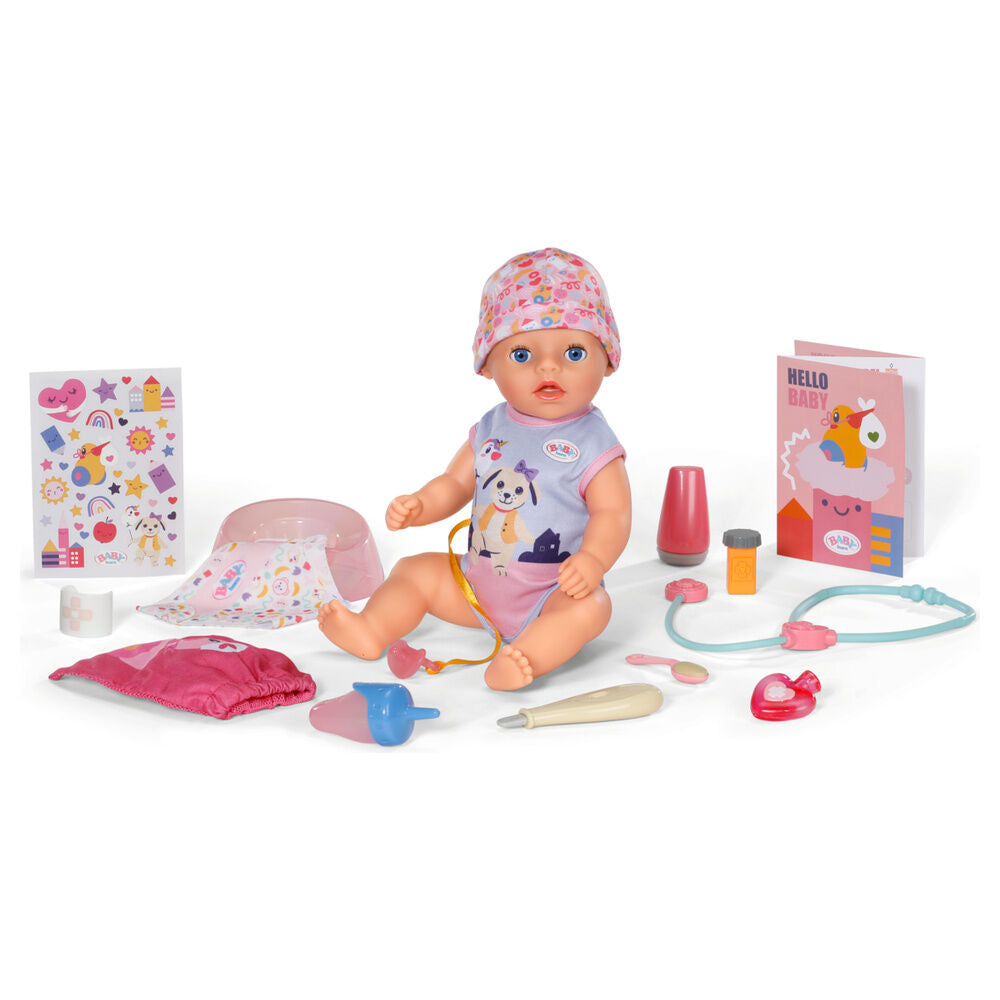 Muñeca Lena Cuidaditos Baby Born de 36 cm con accesorios - 4