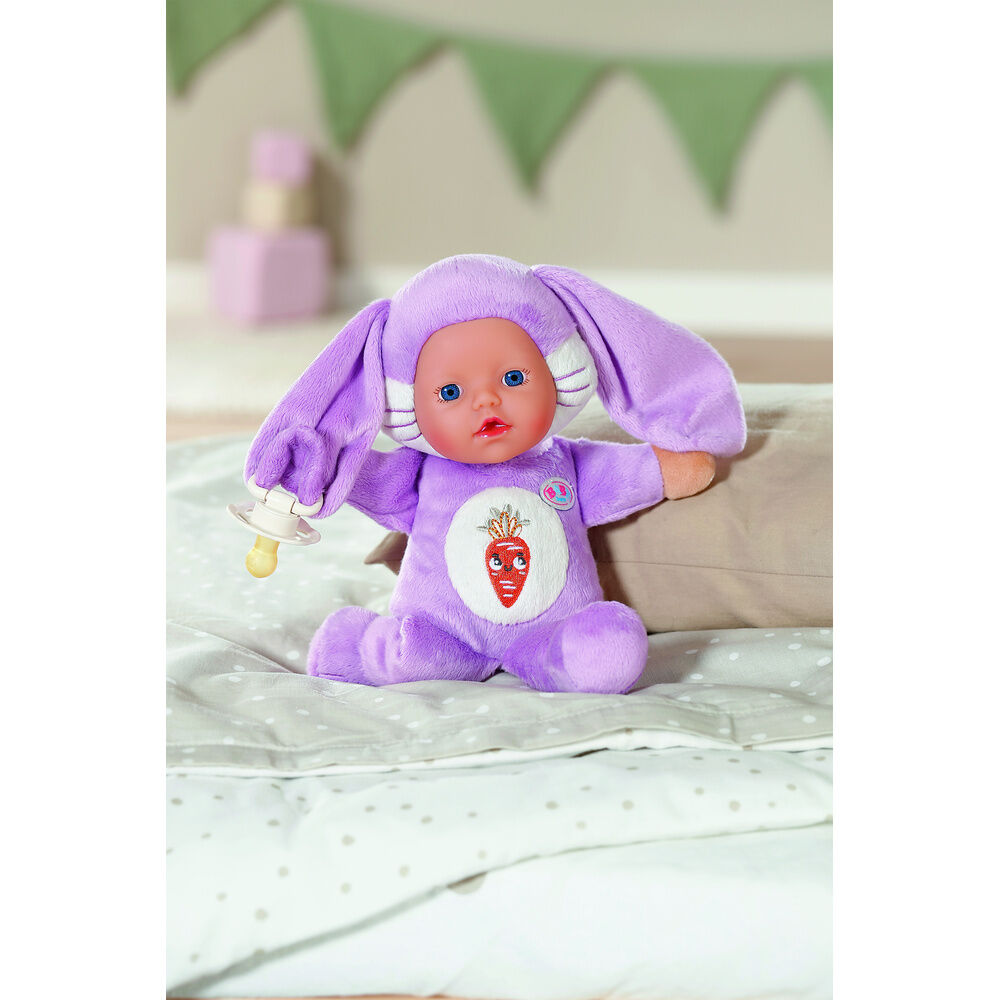 Muñeco conejito Baby Born morado de 26 cm - 3