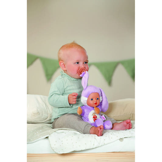 Muñeco conejito Baby Born morado de 26 cm - 4