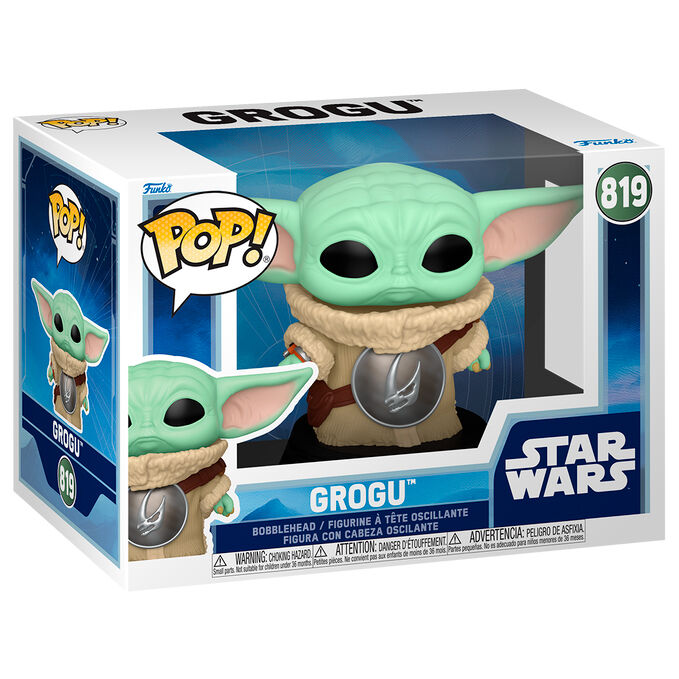 Figura Funko POP! de Grogu con base Star Wars - 2