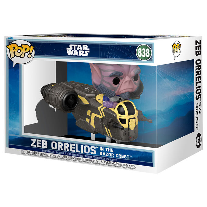 Figura FUNKO POP! Rides de Zeb Orrelios en la Razor Crest - 2
