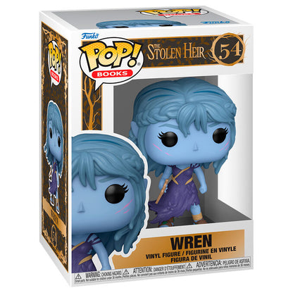 Figura Funko POP! de Wren con cabello azul y vestido morado - 2