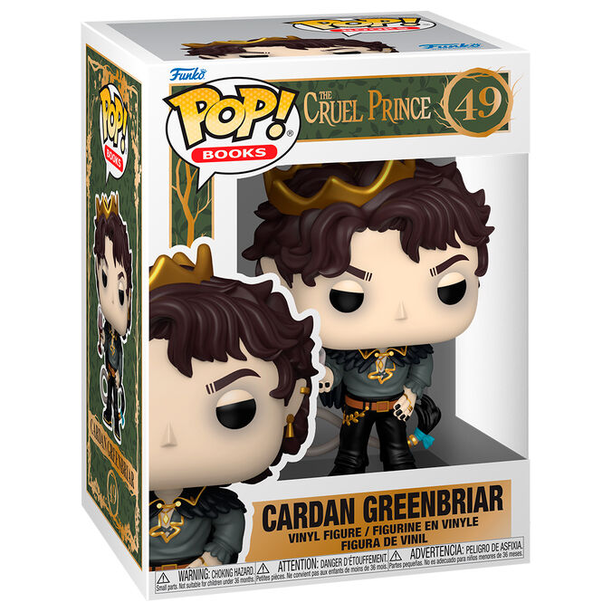 Figura Funko POP! de Cardan Greenbriar de The Cruel Prince en caja