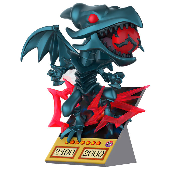 Figura FUNKO POP Premium Red-Eyes Black Dragon de Yu-Gi-Oh! con alas y efectos rojos