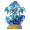 Figura POP Premium Blue-Eyes White Dragon de Yu-Gi-Oh! sobre base azul