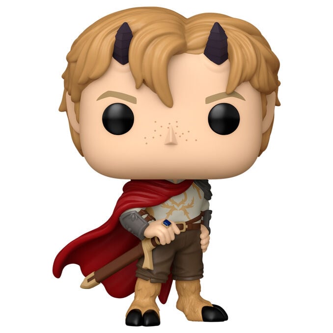 Figura Funko POP! de Oak con capa roja y cuernos oscuros
