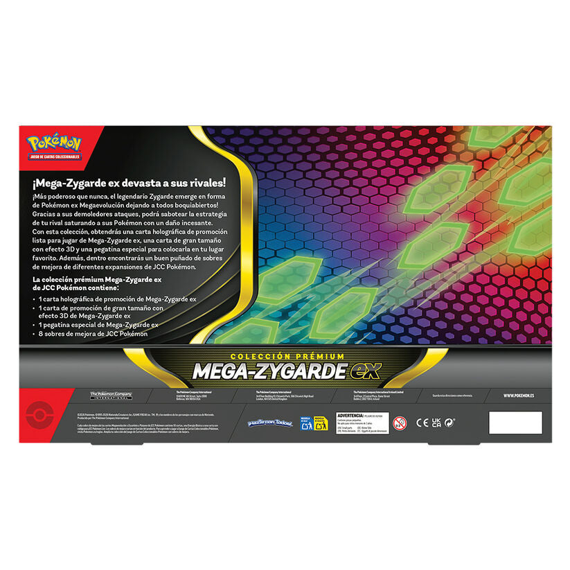 Colección Premium Mega-Zygarde ex de Pokémon con sobres y cartas promocionales - 3
