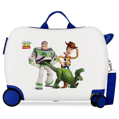 Maleta trolley ABS Toy Story Disney con Buzz, Woody y Rex