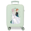 Maleta trolley Frozen Disney verde con Elsa y Anna