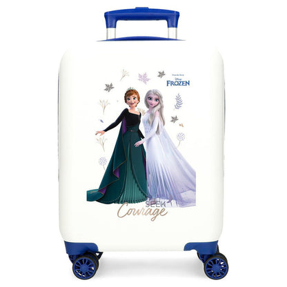 Maleta trolley ABS Frozen Disney Seek Courage con Anna y Elsa